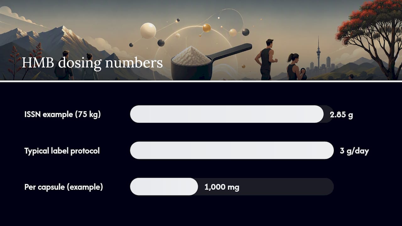How Much HMB Should You Take, and When? overview diagram