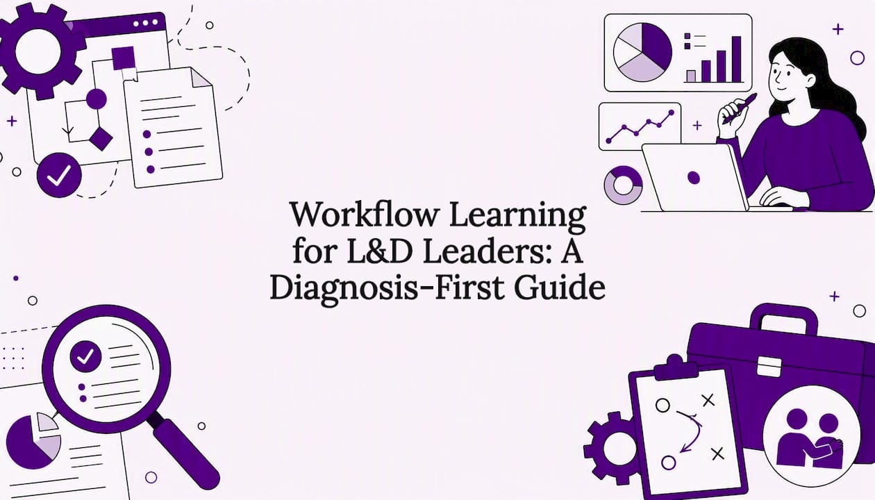 Workflow Learning for L&D Leaders: A Diagnosis-First Guide