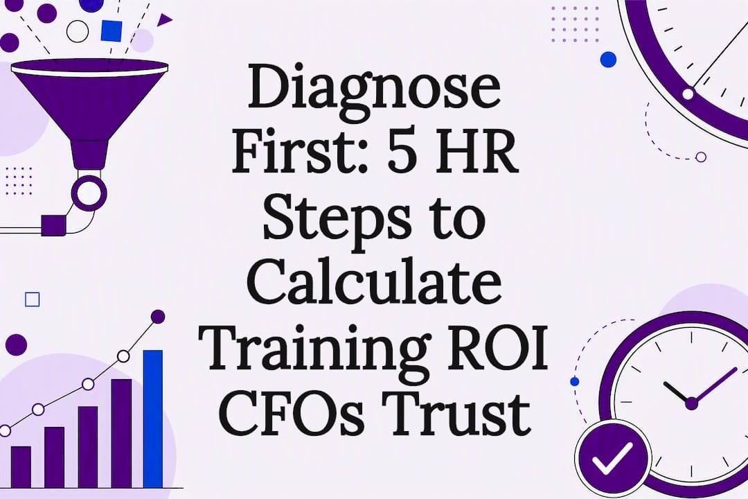 Diagnose First: 5 HR Steps to Calculate Training ROI CFOs Trust
