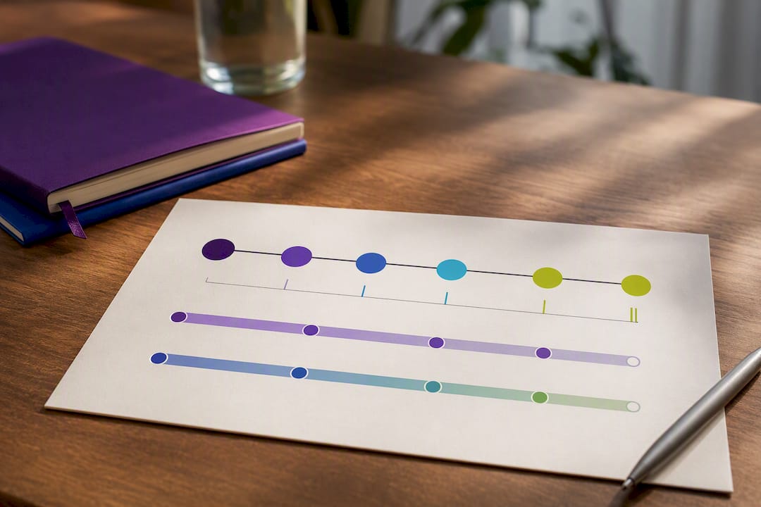 Illustration of spaced learning intervals