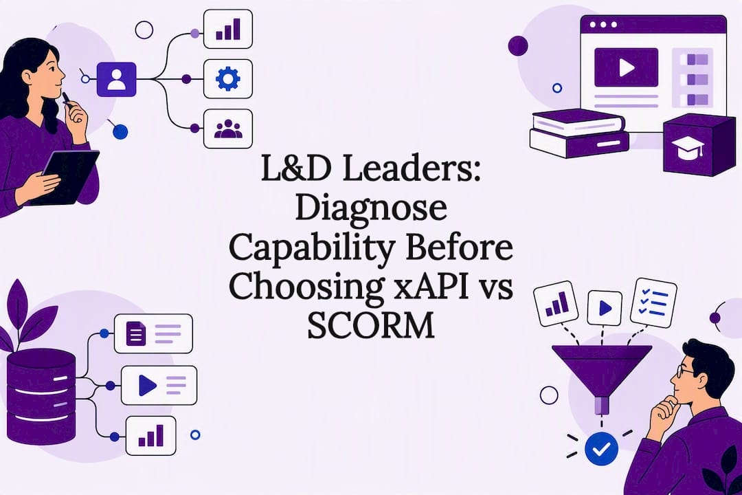 L&D Leaders: Diagnose Capability Before Choosing xAPI vs SCORM