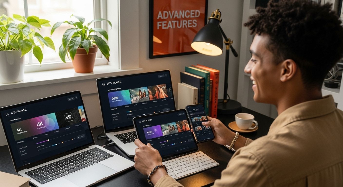 advanced IPTV player features
