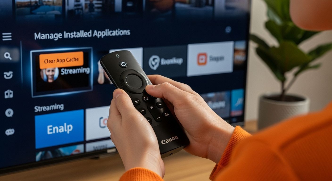 firestick clear cache