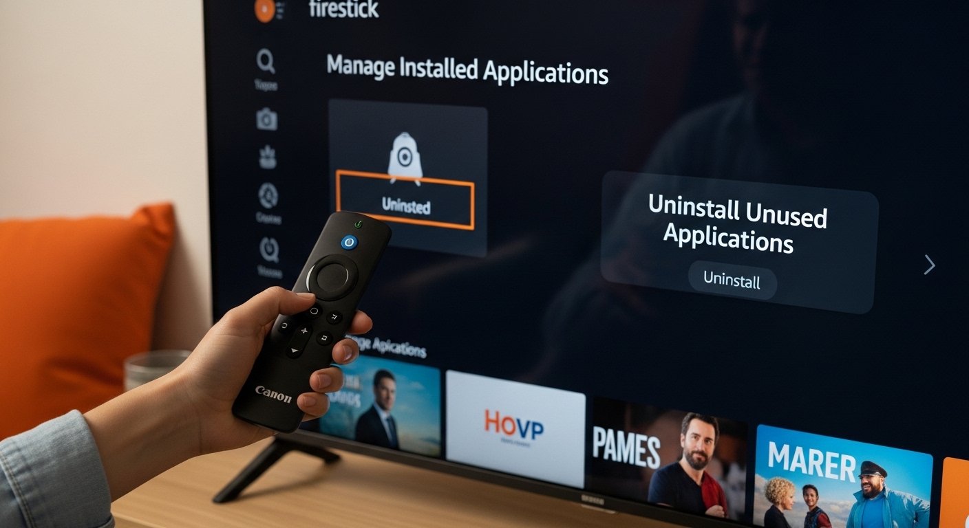 firestick uninstall apps