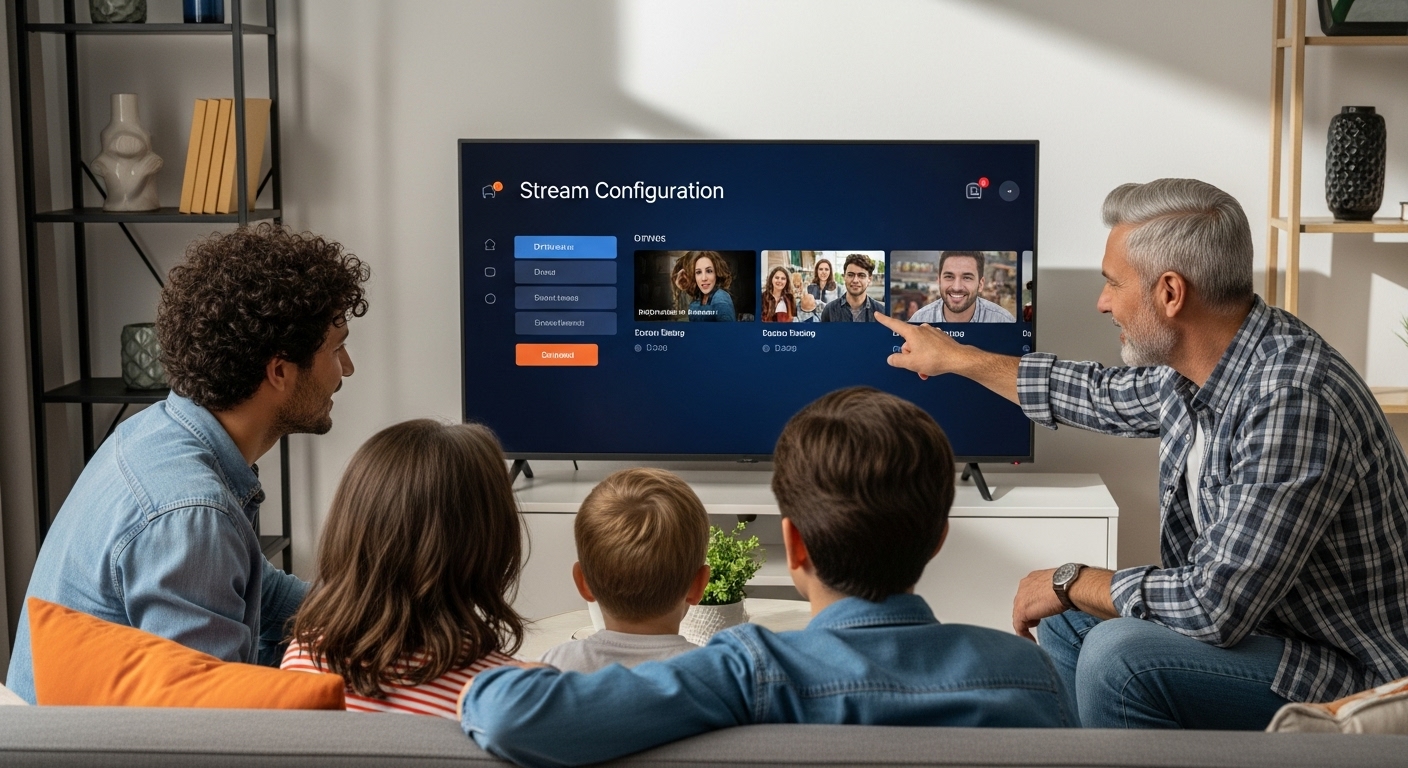 IPTV panel home