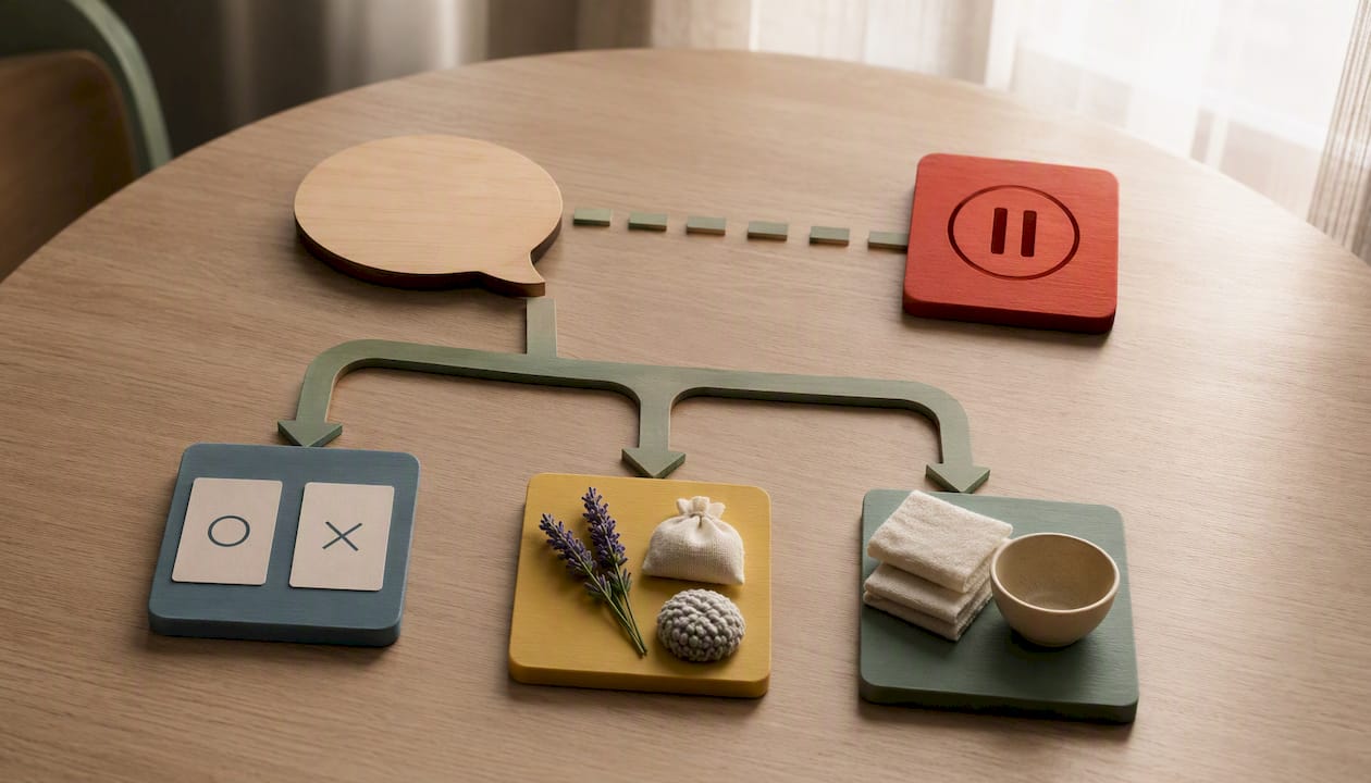 Illustrated pathway for adapting memory activities