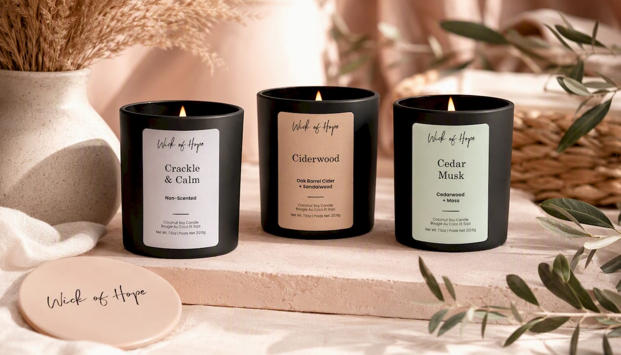Crackle & Calm Candle | Unscented