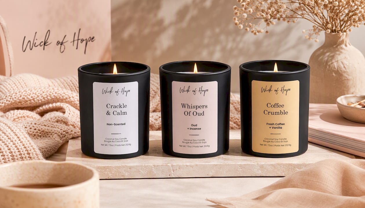 Crackle & Calm Candle | Unscented