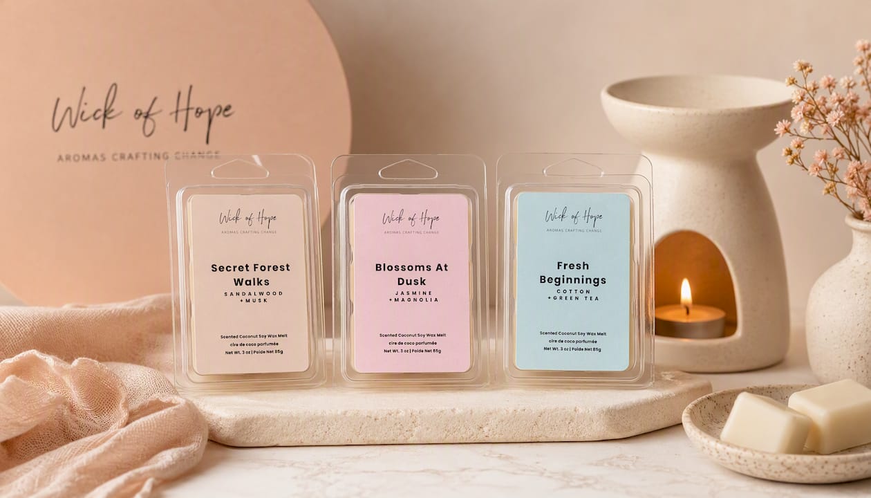 Secret Forest Walks Wax Melt | Sandalwood + Musk