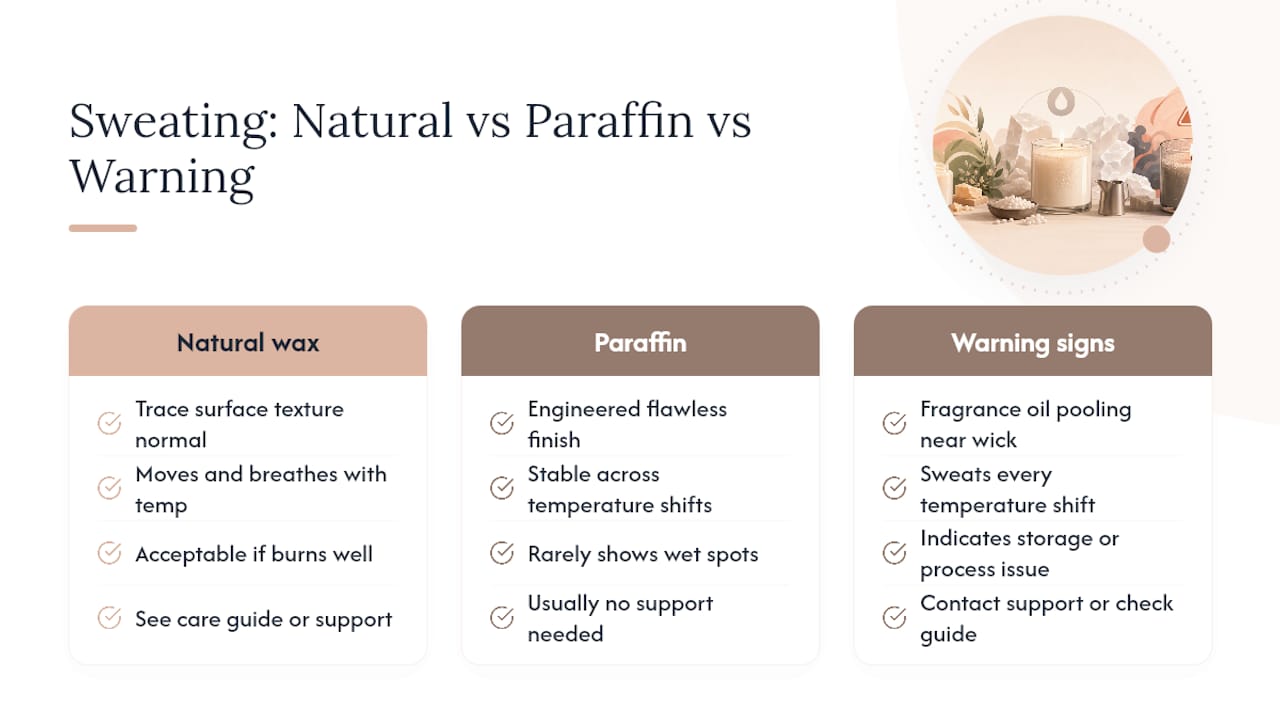 An Honest Take on Sweating and Natural Wax — overview diagram