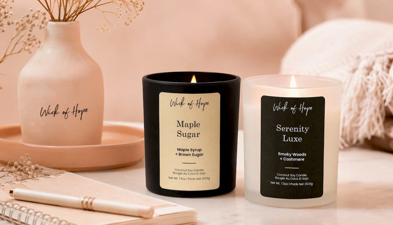 Maple Sugar Candle | Maple Syrup + Brown Sugar