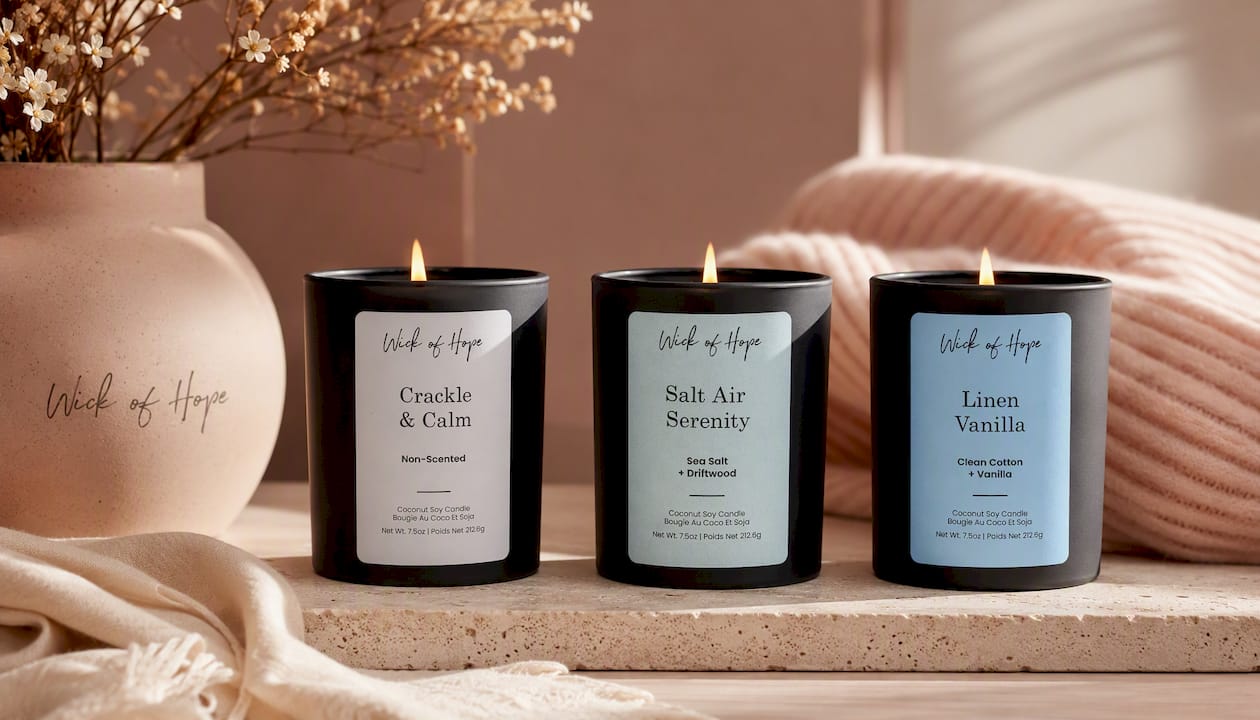 Crackle & Calm Candle | Unscented