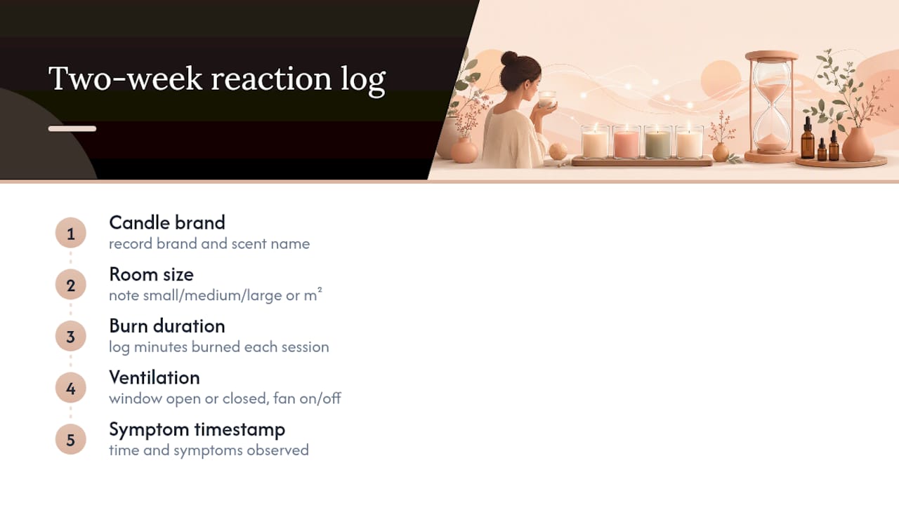 Five-field candle reaction tracking diagram