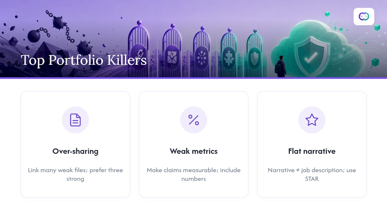 Three common portfolio failure modes