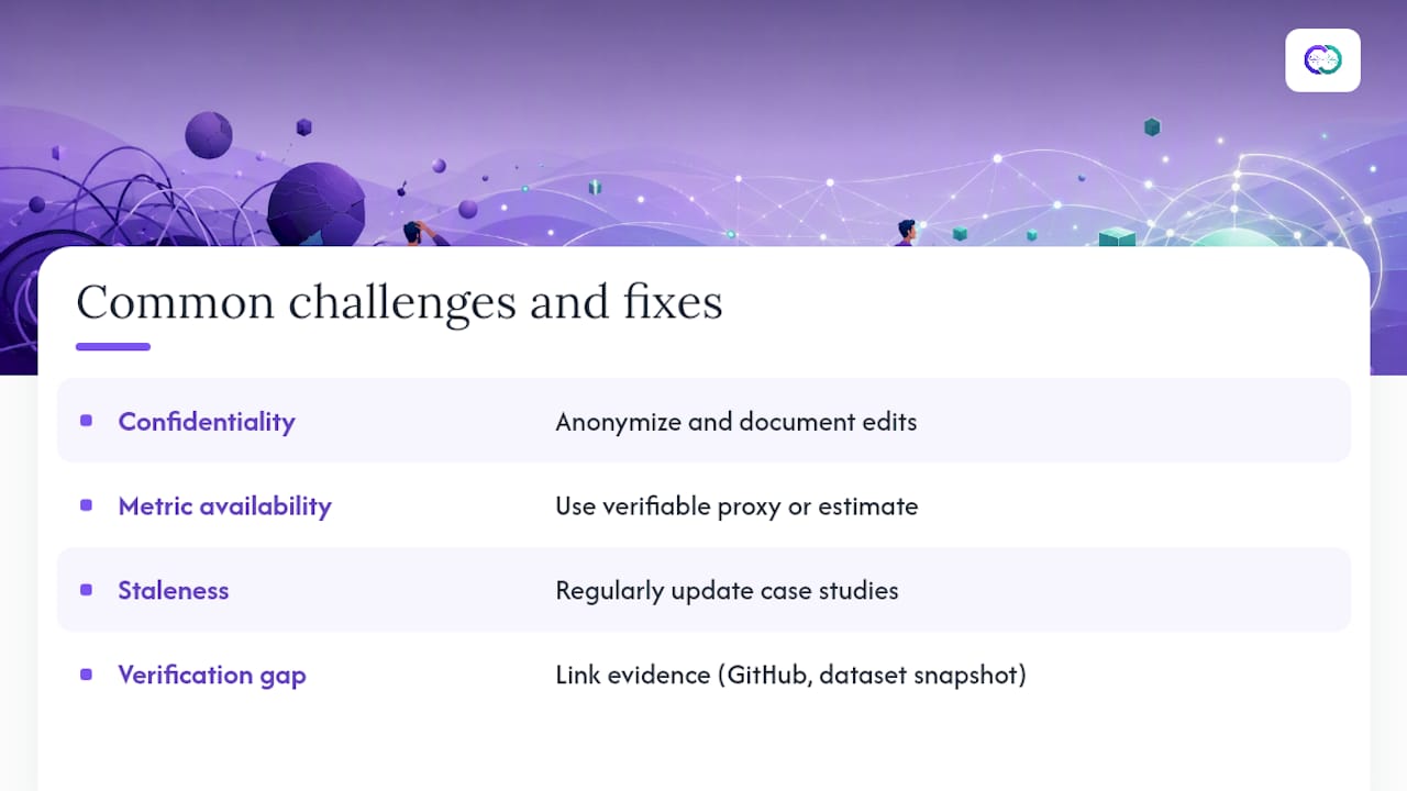 Common Challenges in AI Case Studies and How to Solve Them — overview diagram