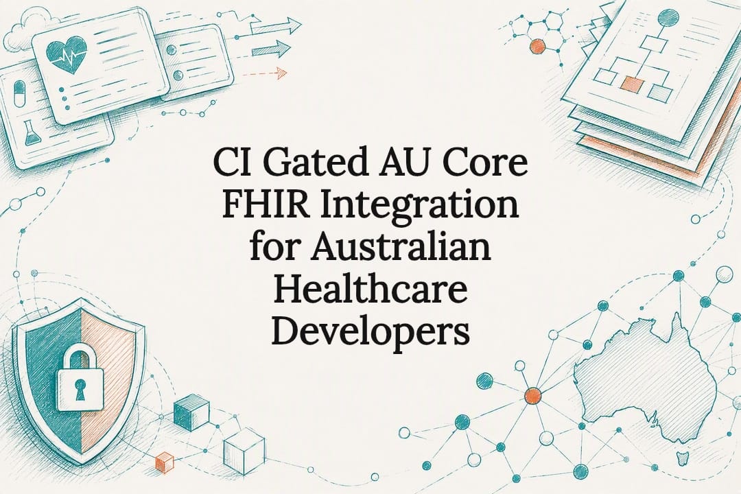 Decorative FHIR integration title card