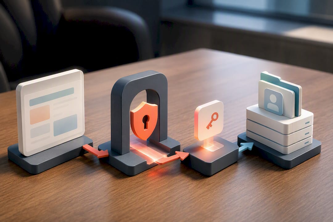 SMART on FHIR delegated access flow