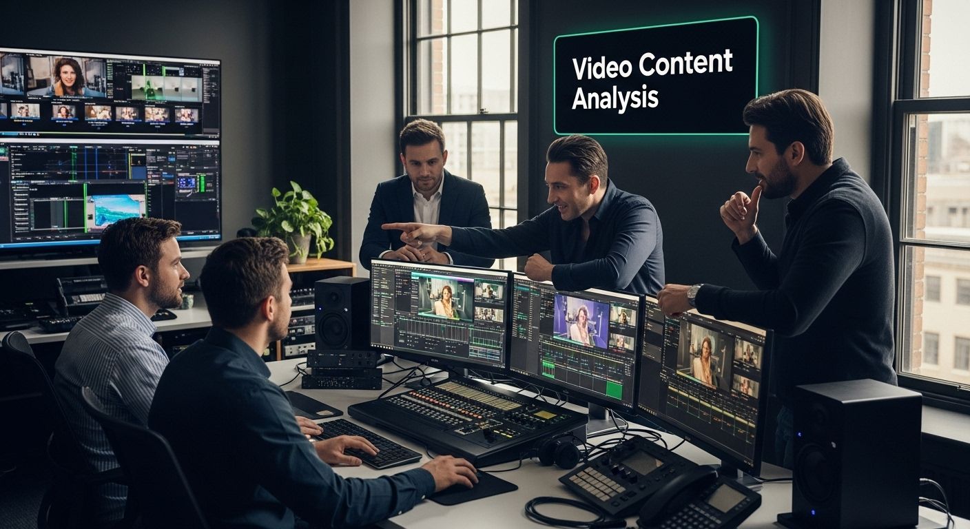 AI video content analysis room