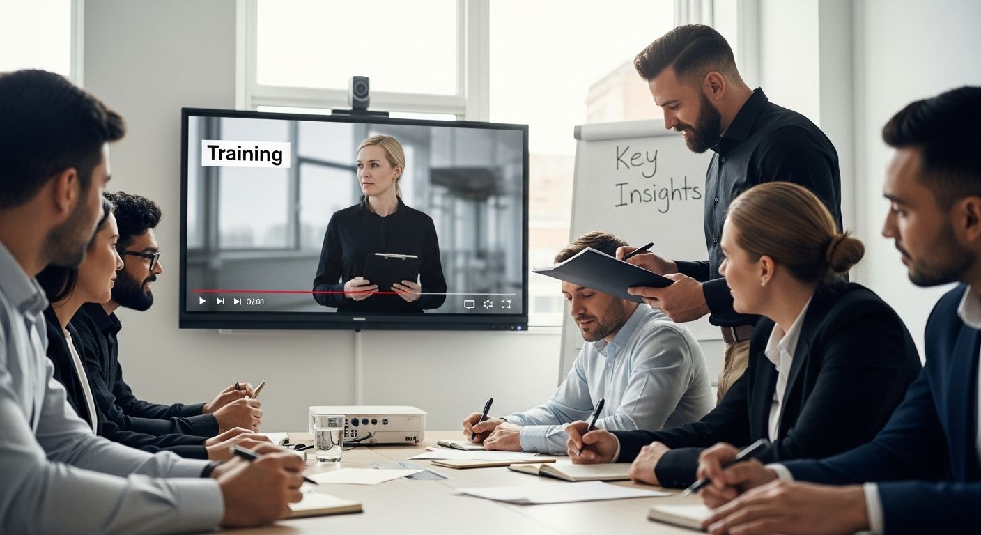 professionals video summarization meeting