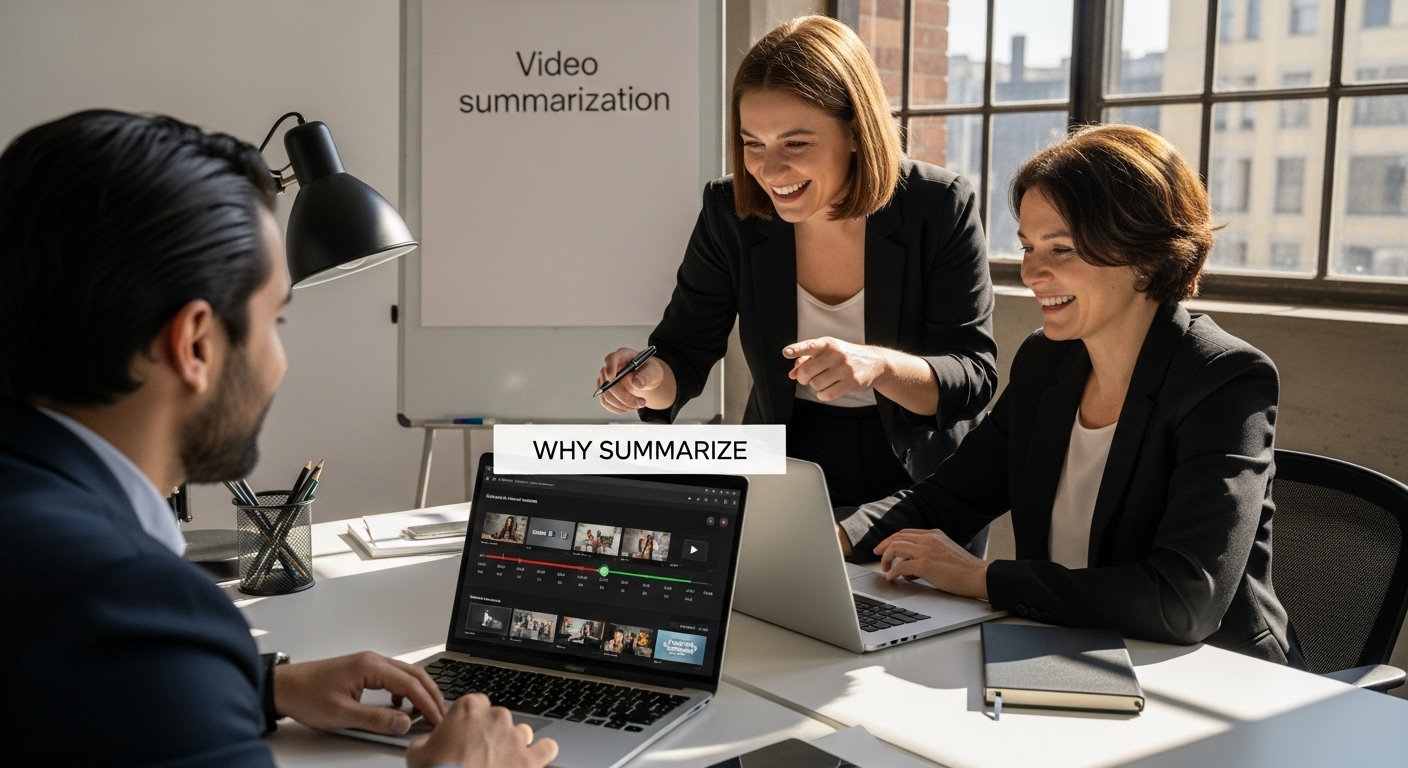 Understanding Why Summarize Lengthy Videos Matters