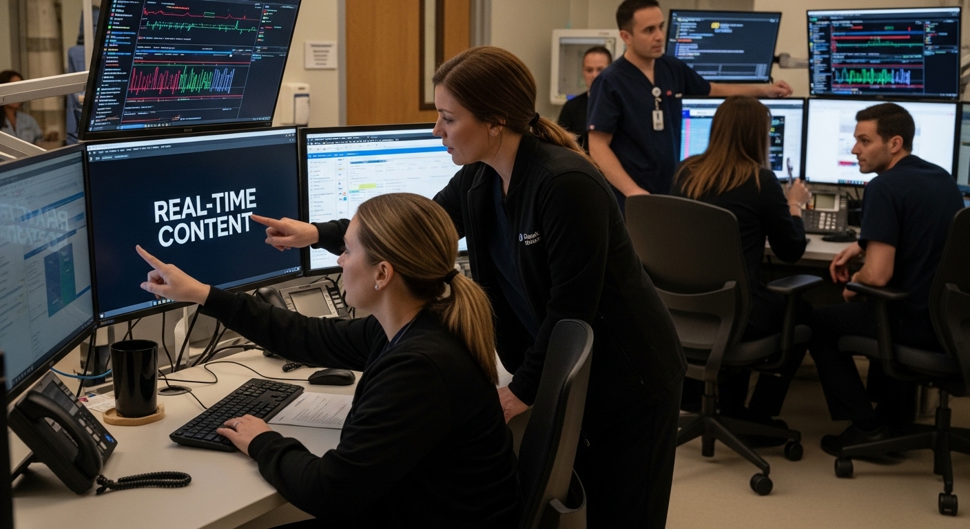 healthcare real-time content
