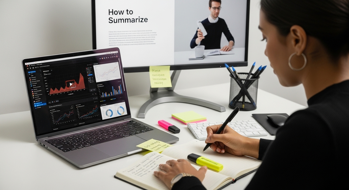 How to Summarize Finance Videos Quickly and Effectively