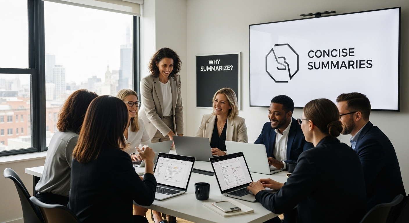 Understanding Why Concise Summaries Matter in Communication