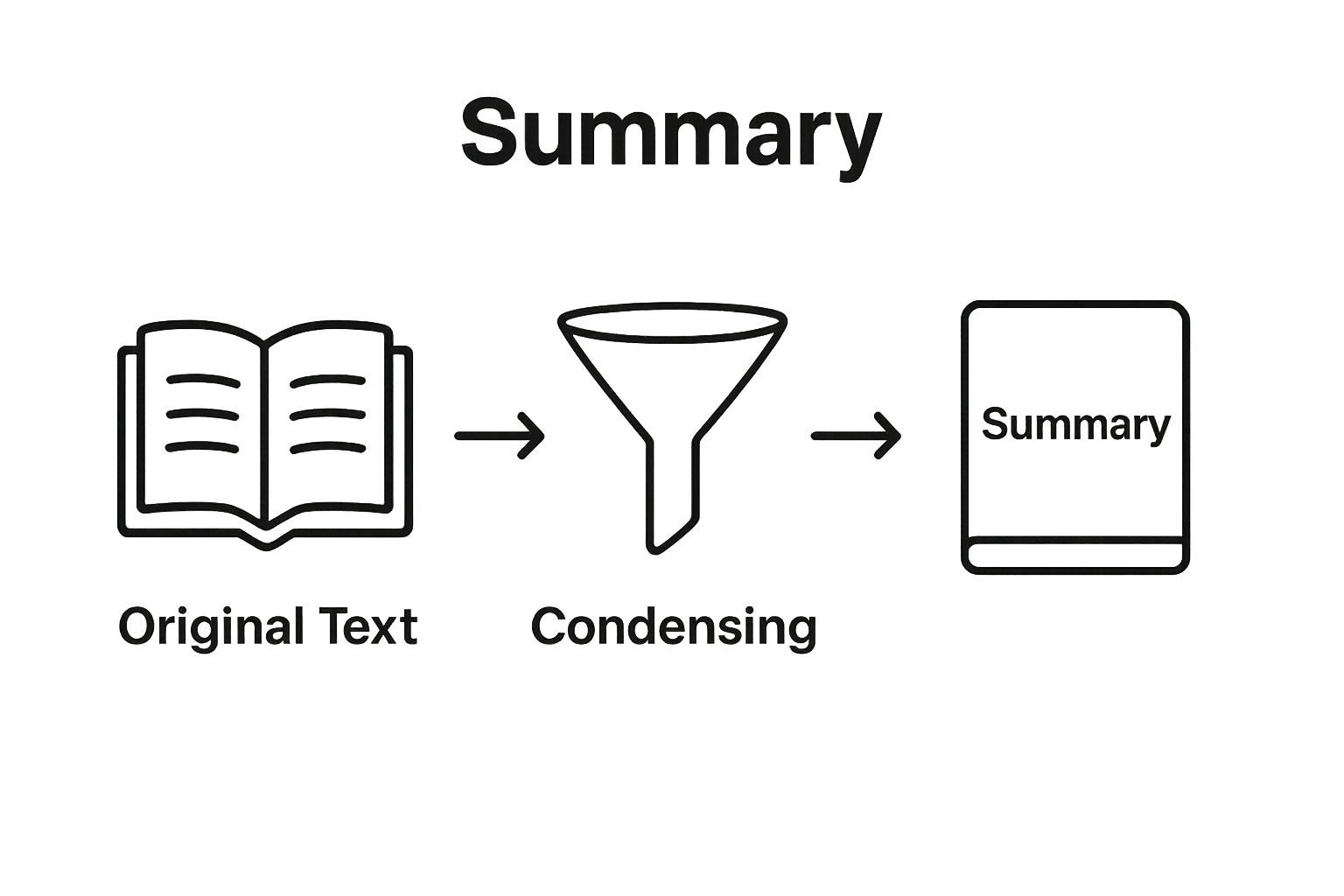 Understanding Why Learn with Summaries for Success
