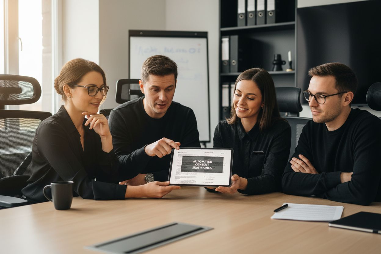 Understanding the Advantages of Automated Content Summaries