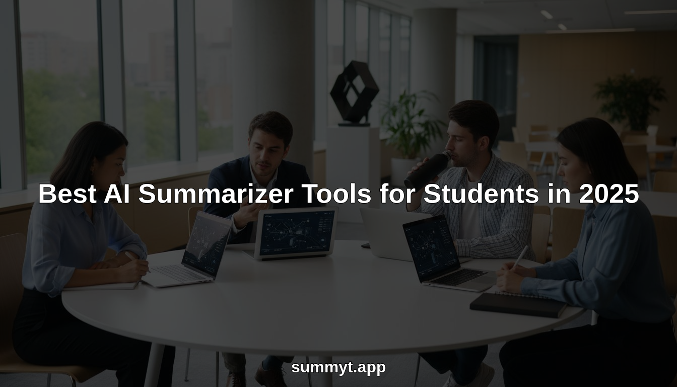 Best AI Summarizer Tools for Students in 2025