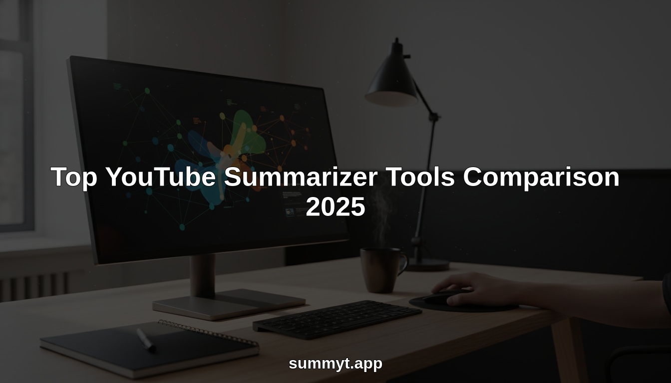 Top YouTube Summarizer Tools Comparison 2025