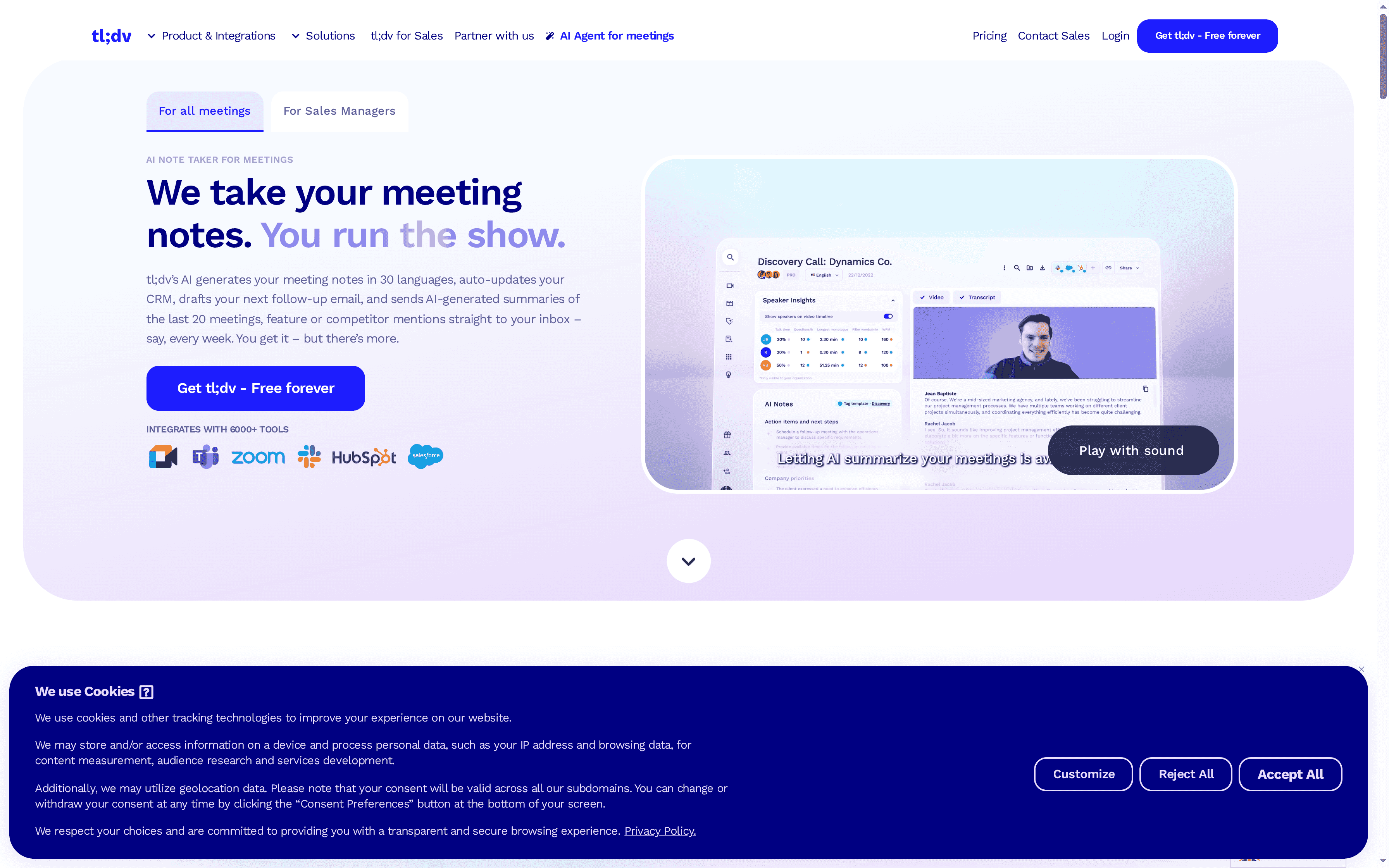 Product Screenshot