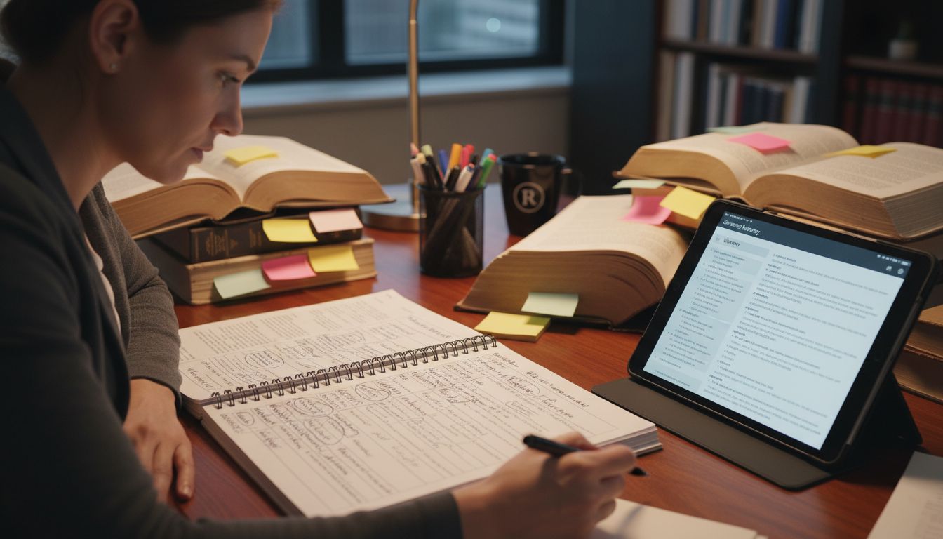 professional transcript summary