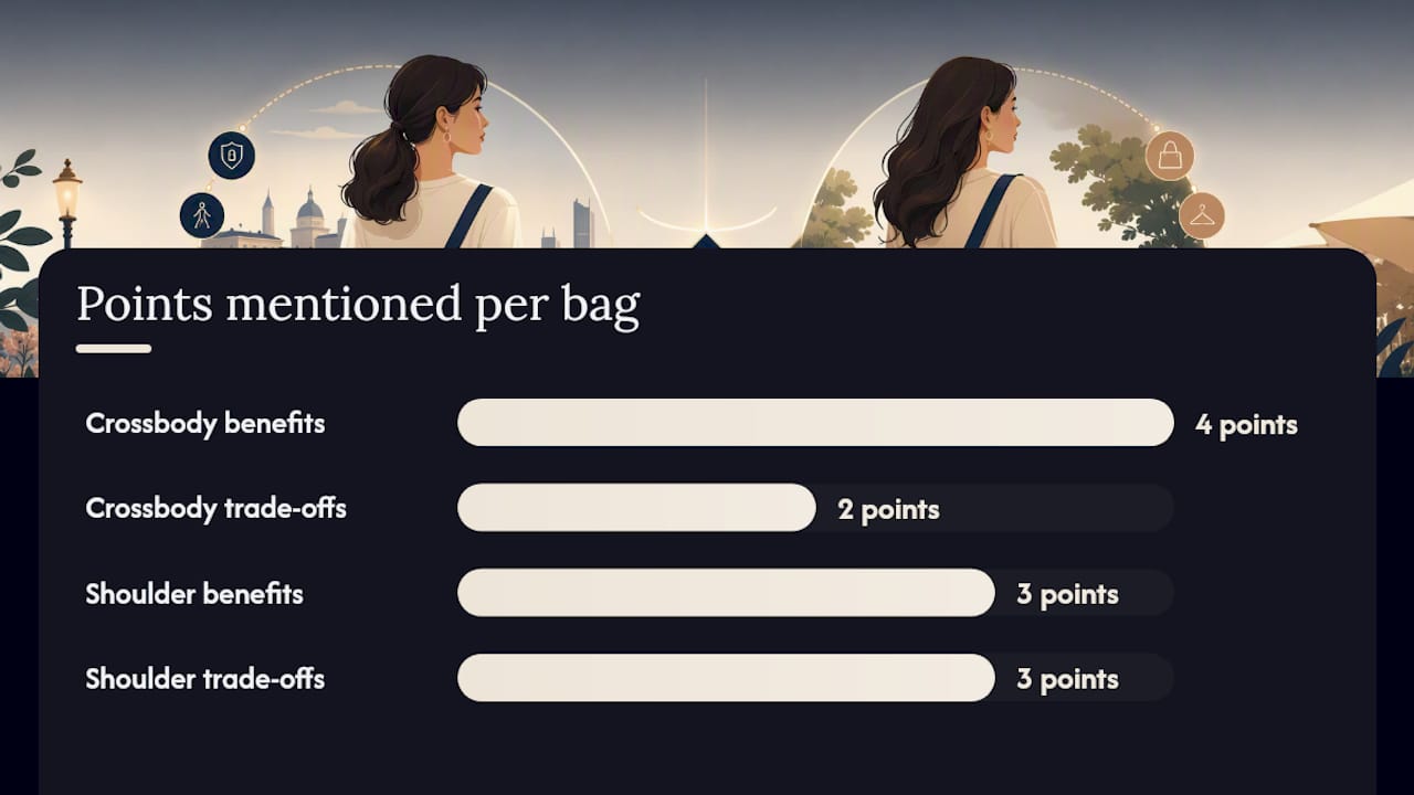 The Real Trade-Offs of Each Bag Style — overview diagram