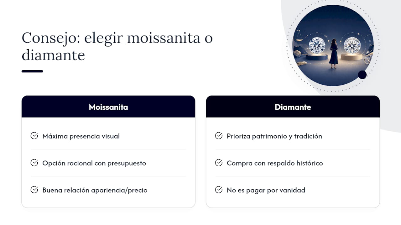Cómo aconseja Diamonds by Daisy en esta decisión — overview diagram