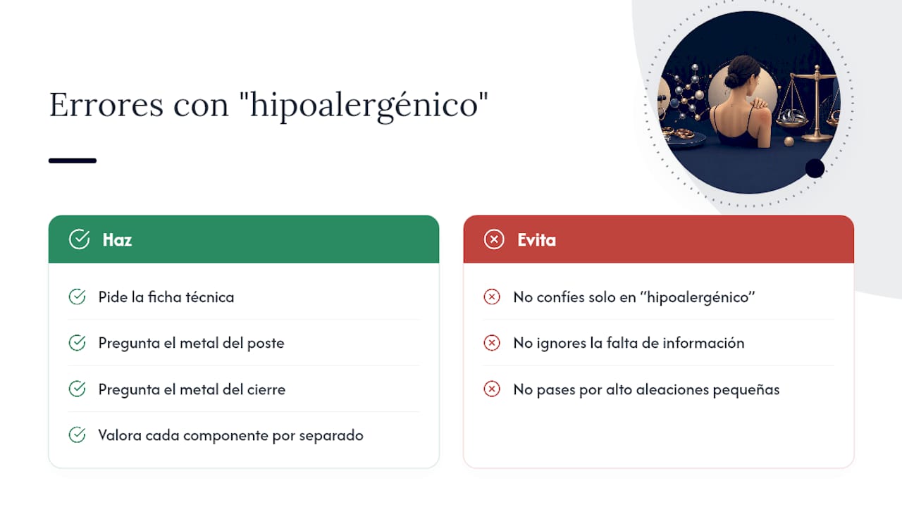Lo que la mayoría se salta al hablar de metales hipoalergénicos — overview diagram