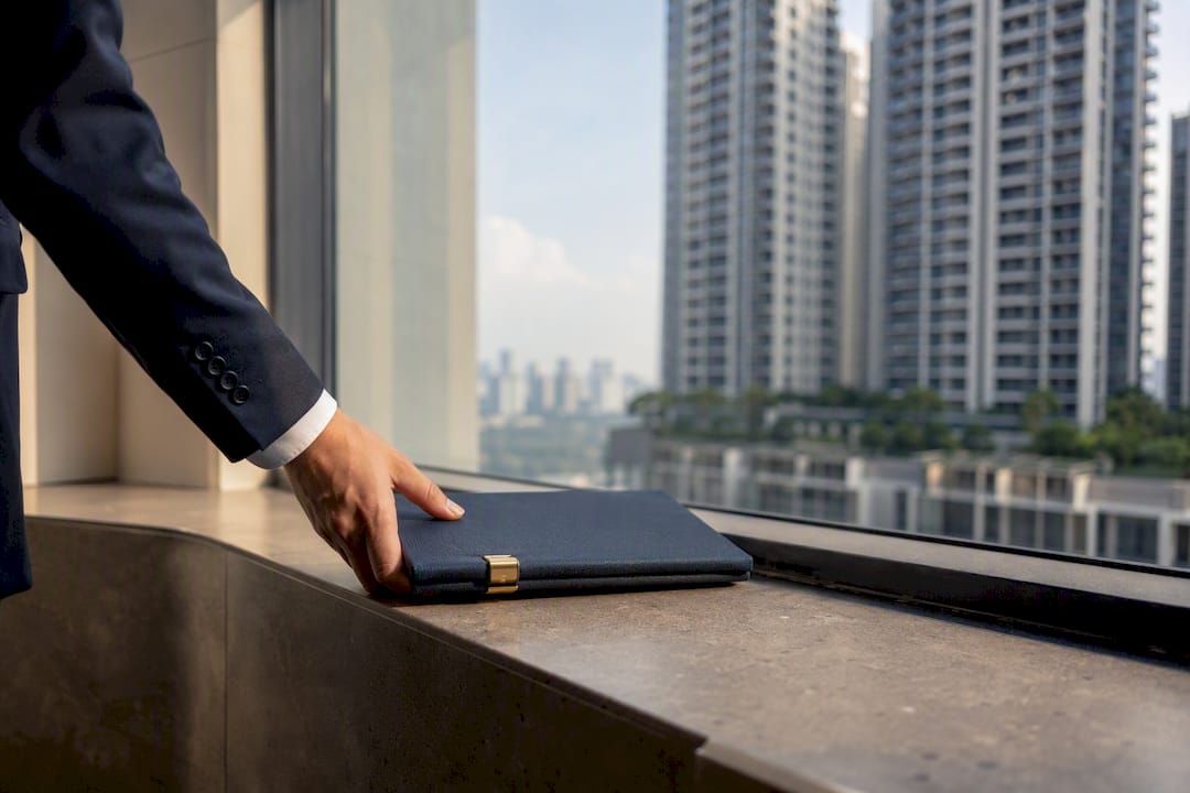 Singapore residential property viewed beside trust deed