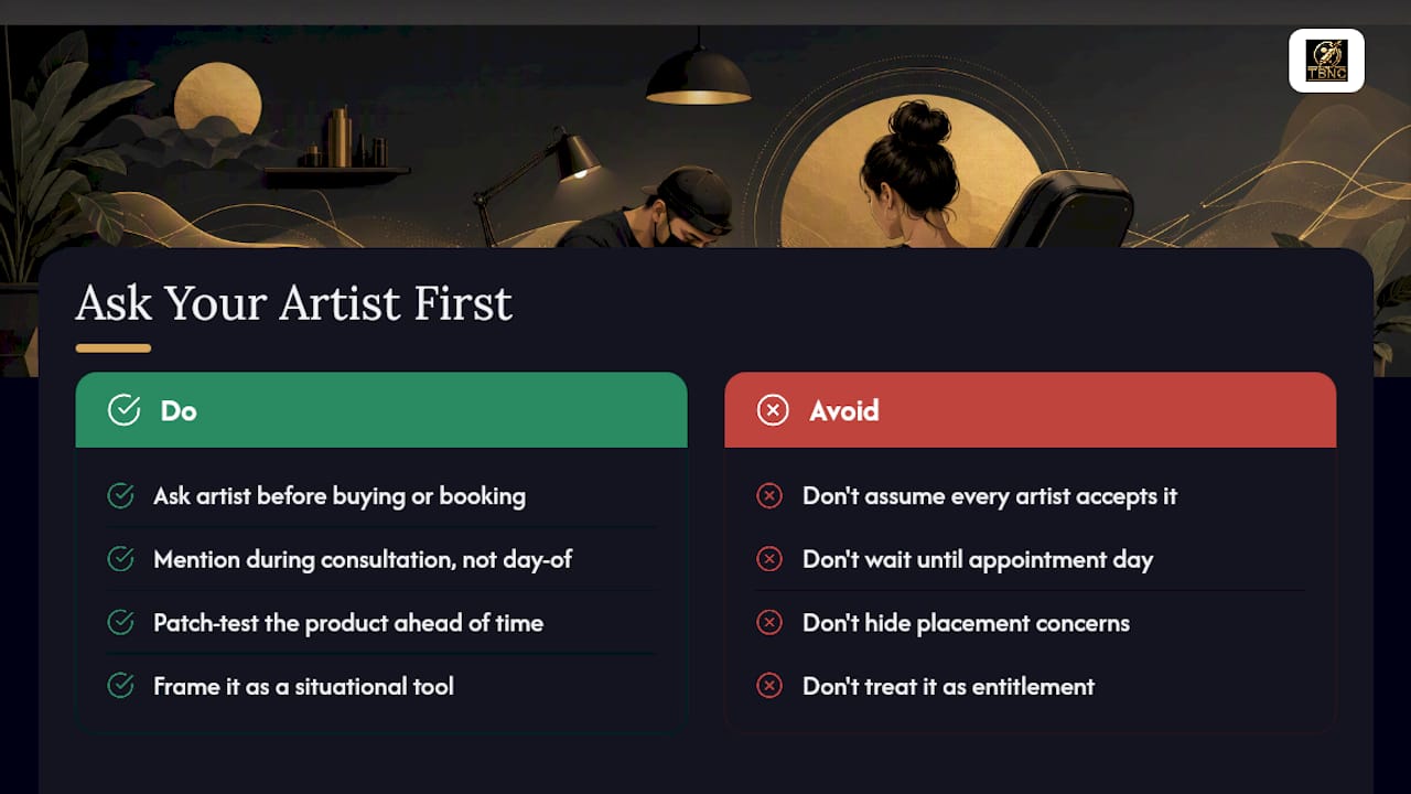 Should You Ask Your Artist Before Using Numbing Cream? — overview diagram