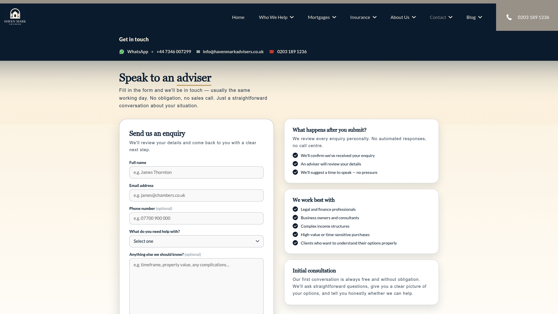 Haven Mark Advisers