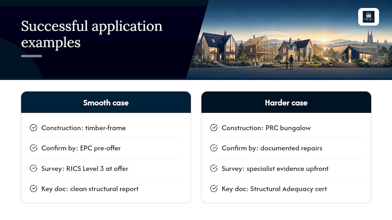 What does a successful non-standard application actually look like? — overview diagram