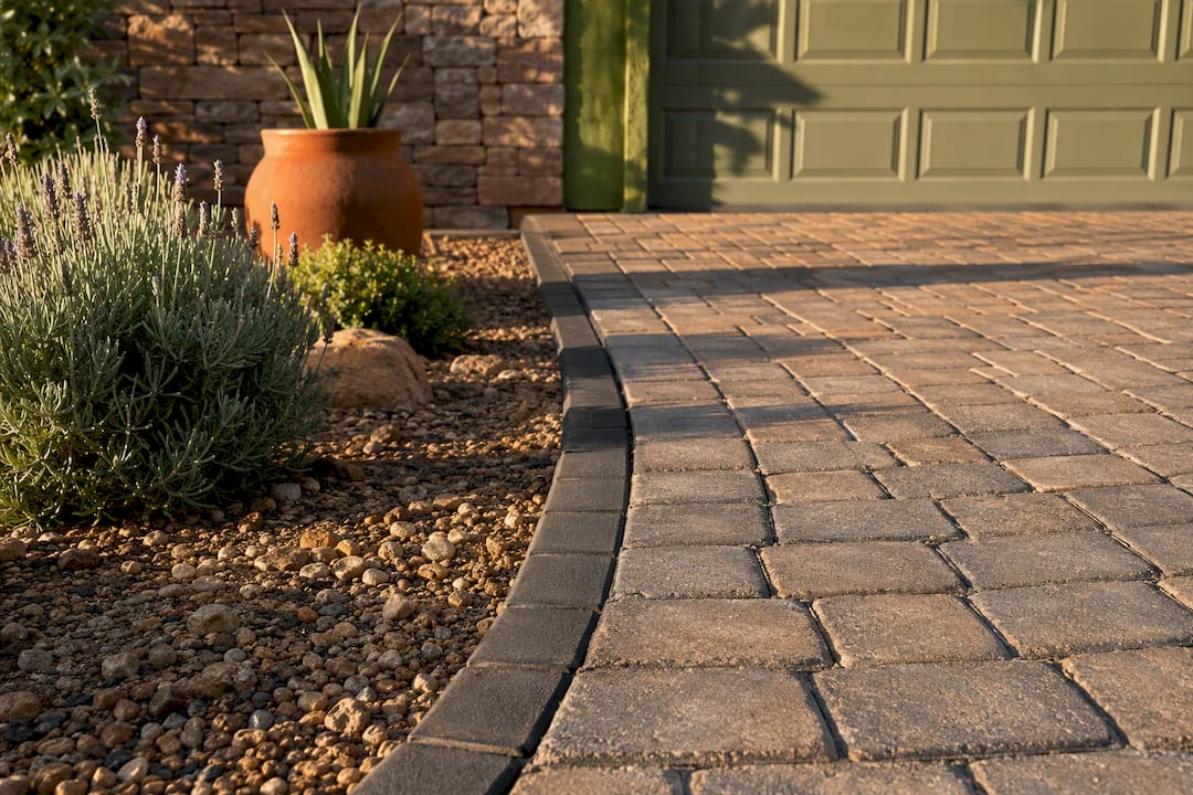 Tucson Homeowners: Driveway Edging With Pavers Built for Durability
