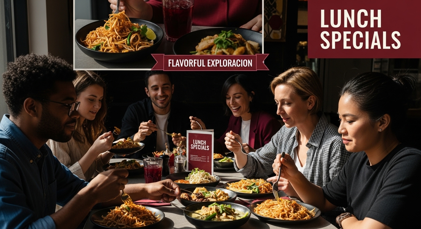 Thai lunch specials restaurant