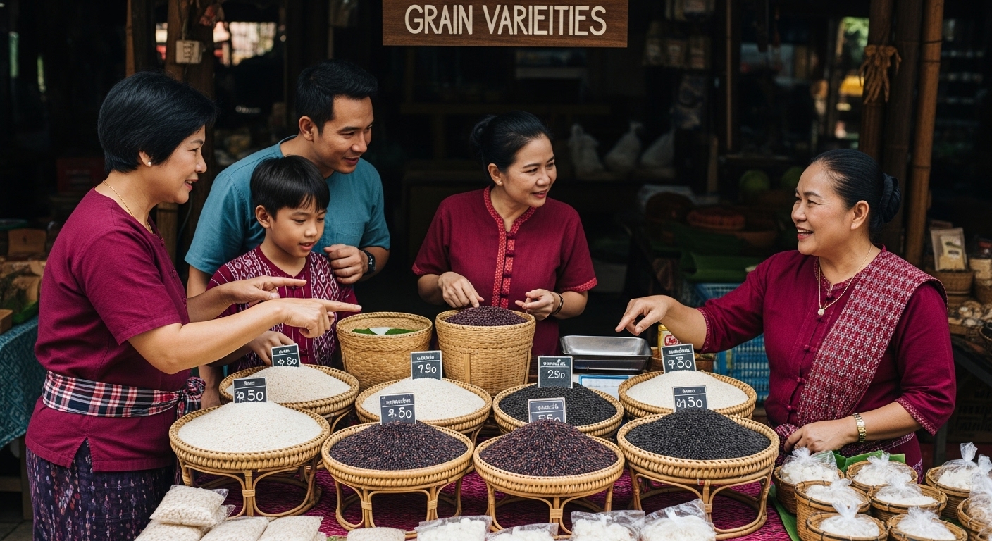 sticky rice varieties market