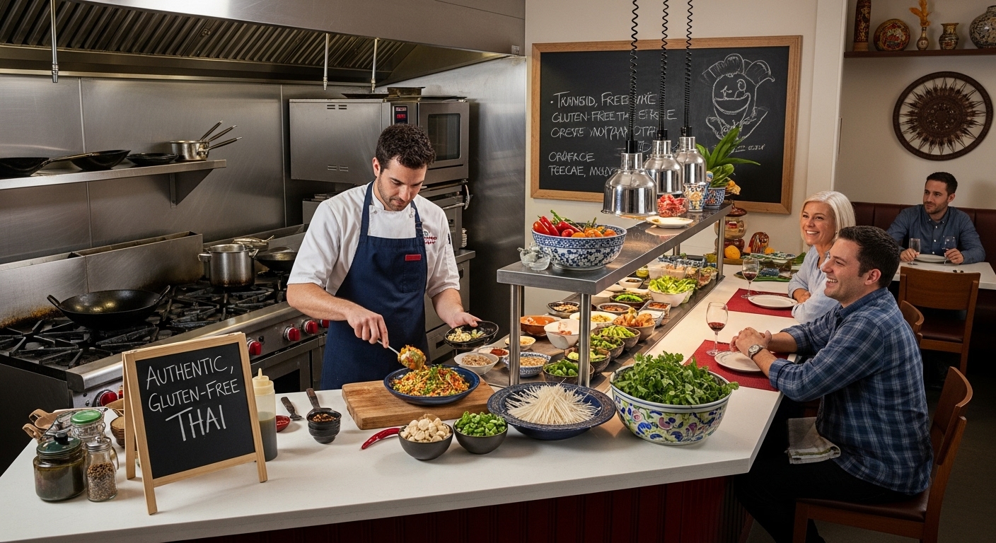 gluten-free Thai kitchen