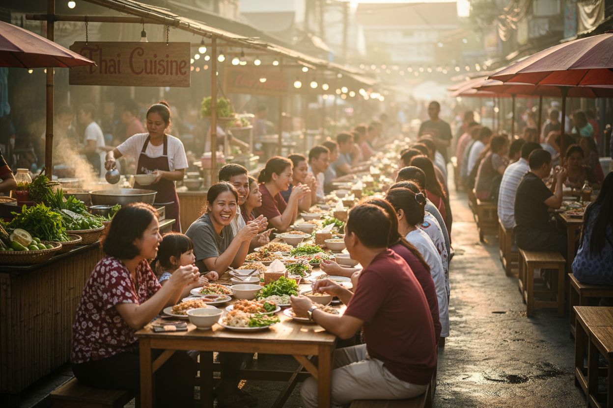 Thai cuisine street culture