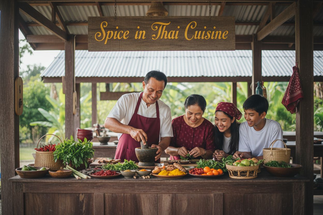 Thai cuisine spice kitchen
