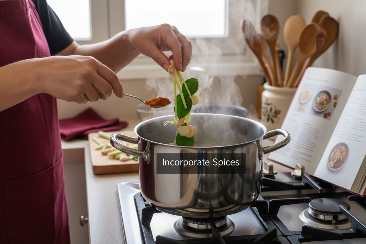 incorporating thai spices