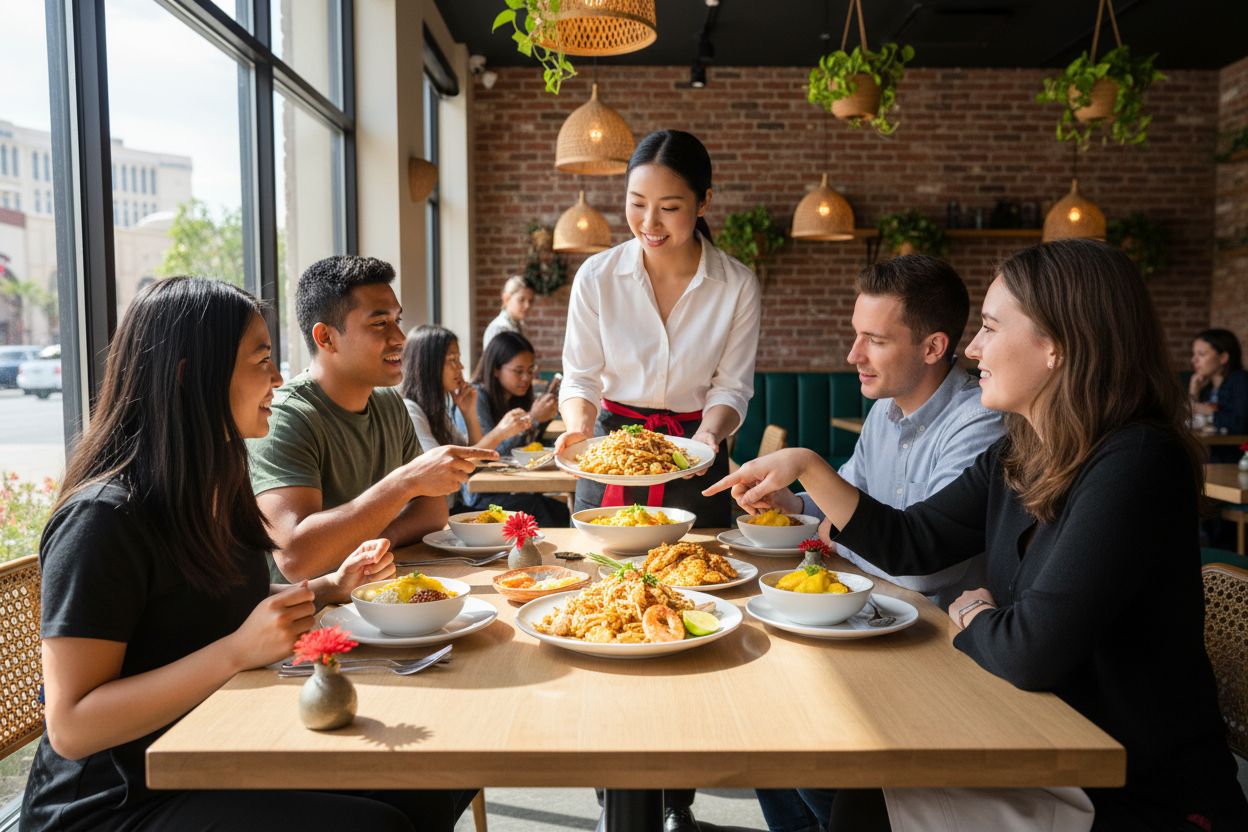 gluten-free Thai dishes restaurant