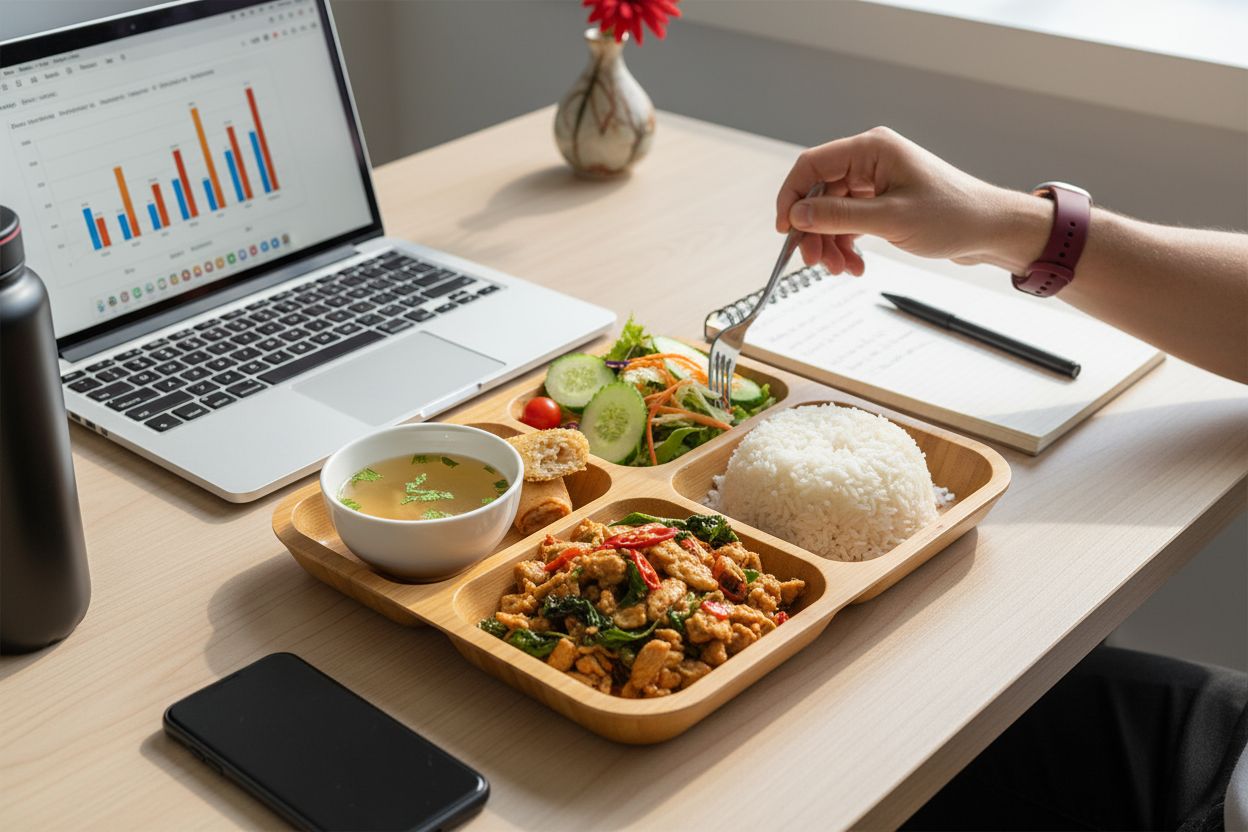 Thai lunch combo office