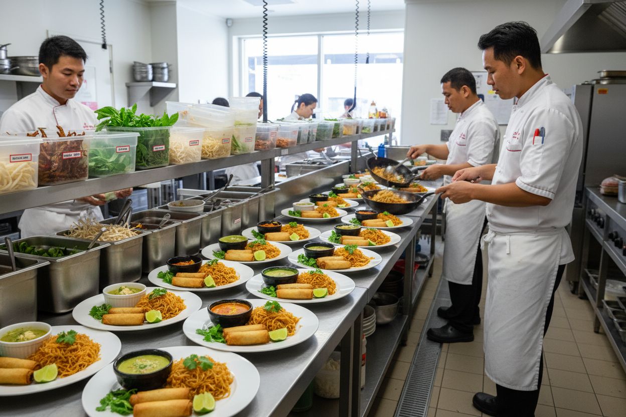 Thai kitchen lunch special